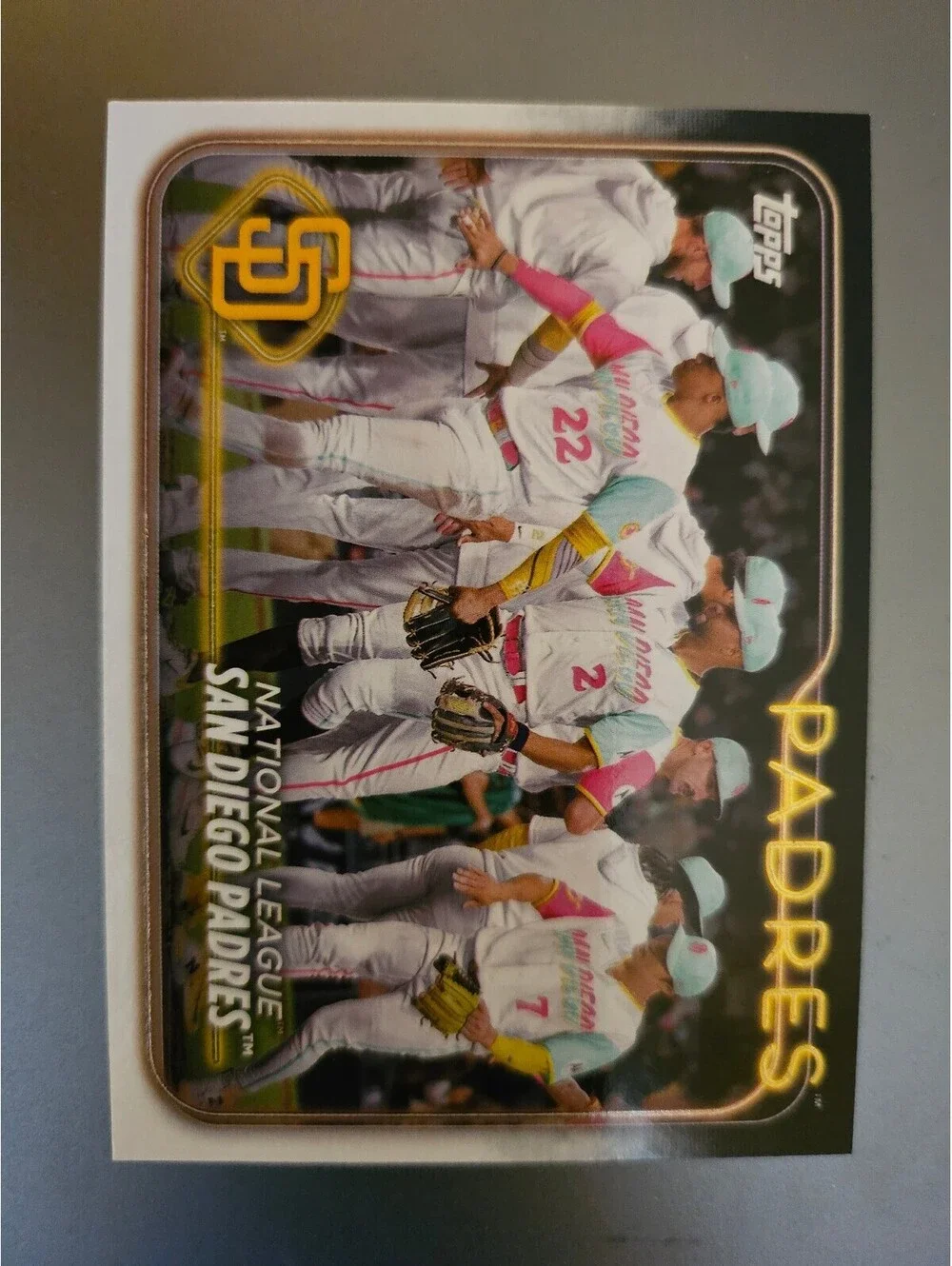 2024 Topps Series 1 San Diego Padres Team Base Card #2